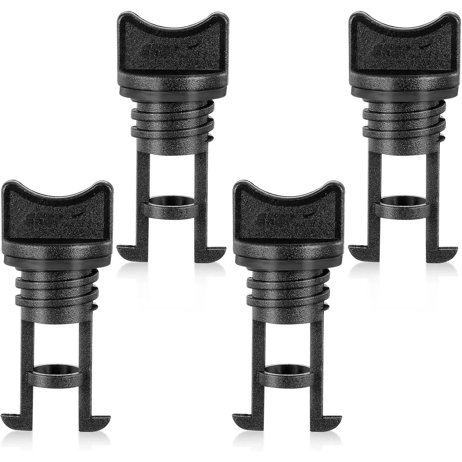 4pcs Boat Drain Plug Kit with Scupper Plugs for Kayak - Durable Kayak Plugs with Rubber Seal for Canoe, Dinghy, and Boat