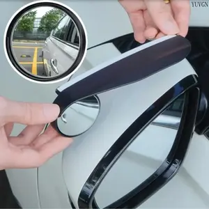 Car Side Mirror Rain Cover with Blind Spot Mirror, Stylish Black Carbon Fiber Auto Parts Accessories, Easy Installation, Rain Protection, Enhanced View & Safety, Car Exterior Accessory, Car Accessories