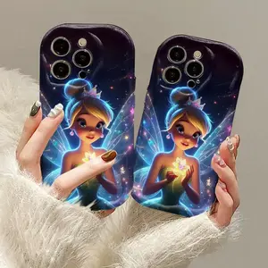 A Phone Case Featuring 'S Tinker Bell, Designed for Various for Apple Including iPhone 17 Air 16 15 14 13 12 11 Pro Max Plus . It'S a Great Gift Option for Holidays Like Halloween, Christmas, Thanksgiving, And Birthdays.