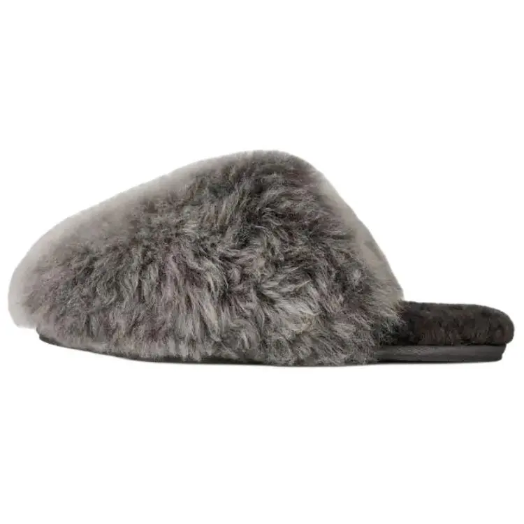 UGG Wmns Scuffette Chalet Slipper 'Charcoal' 1173591-CHRC
