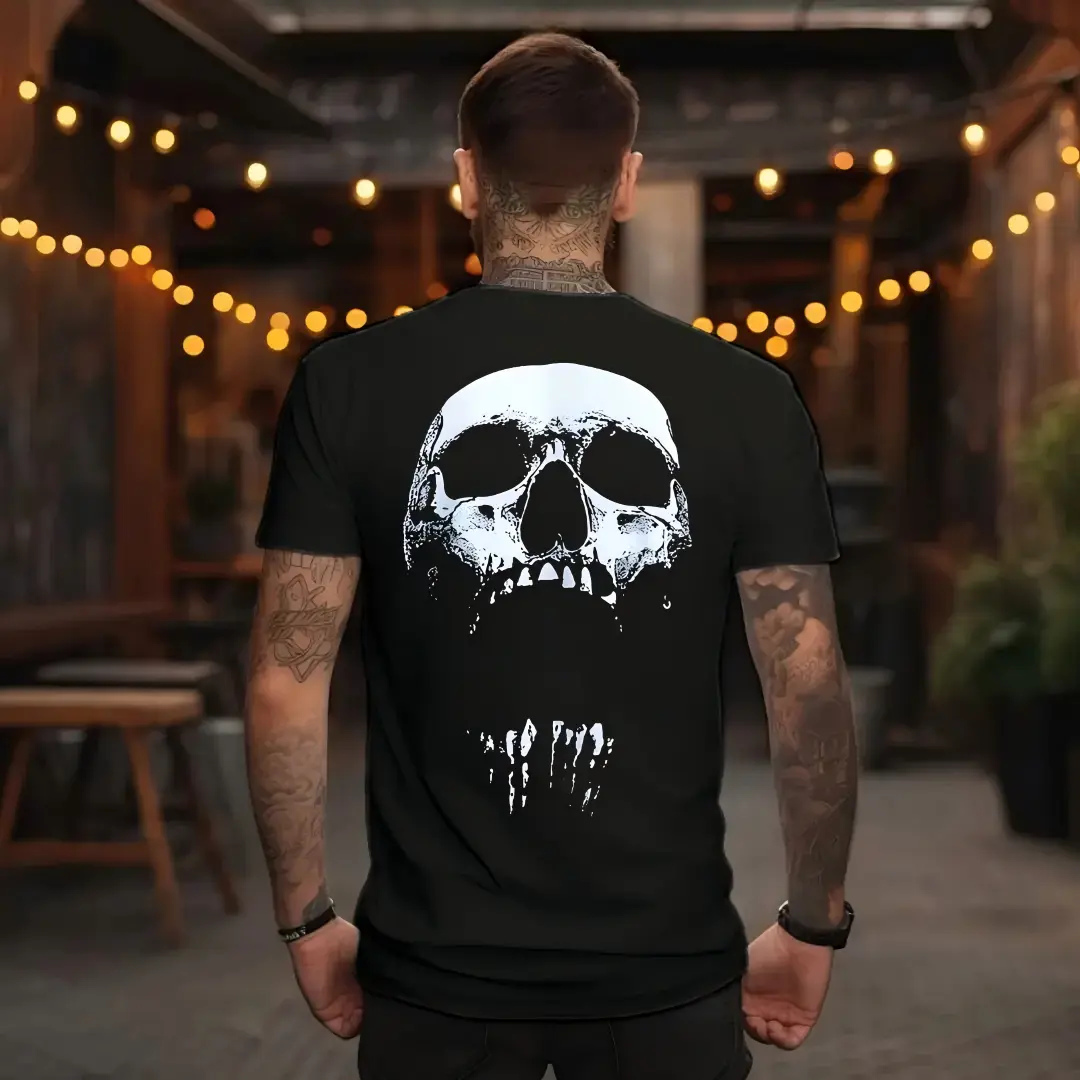 Men's Unisex Wide-Shoulder Loose Oversized Short-Sleeve Gym Sports Top, Summer Workout Wear for Bodybuilding Training, Vibrant Print Plants Design, Machine Washable Fitness Tee, Gym Sports Tops, Classic Unisex, Male, All Over Print, Camouflage, Cotton, Cv