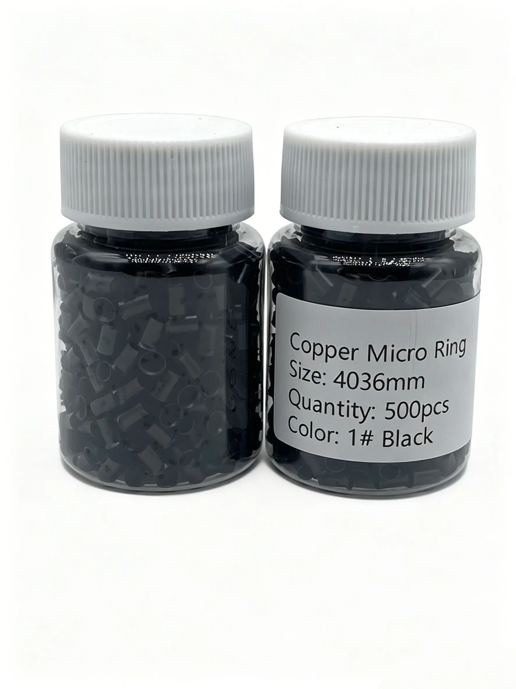 1000Pcs Premium Copper Hair Extension Beads, Micro Link Rings 3.6mm 4.0mm 6.0mm, Salon Hair Styling Accessories, Hair Tools
