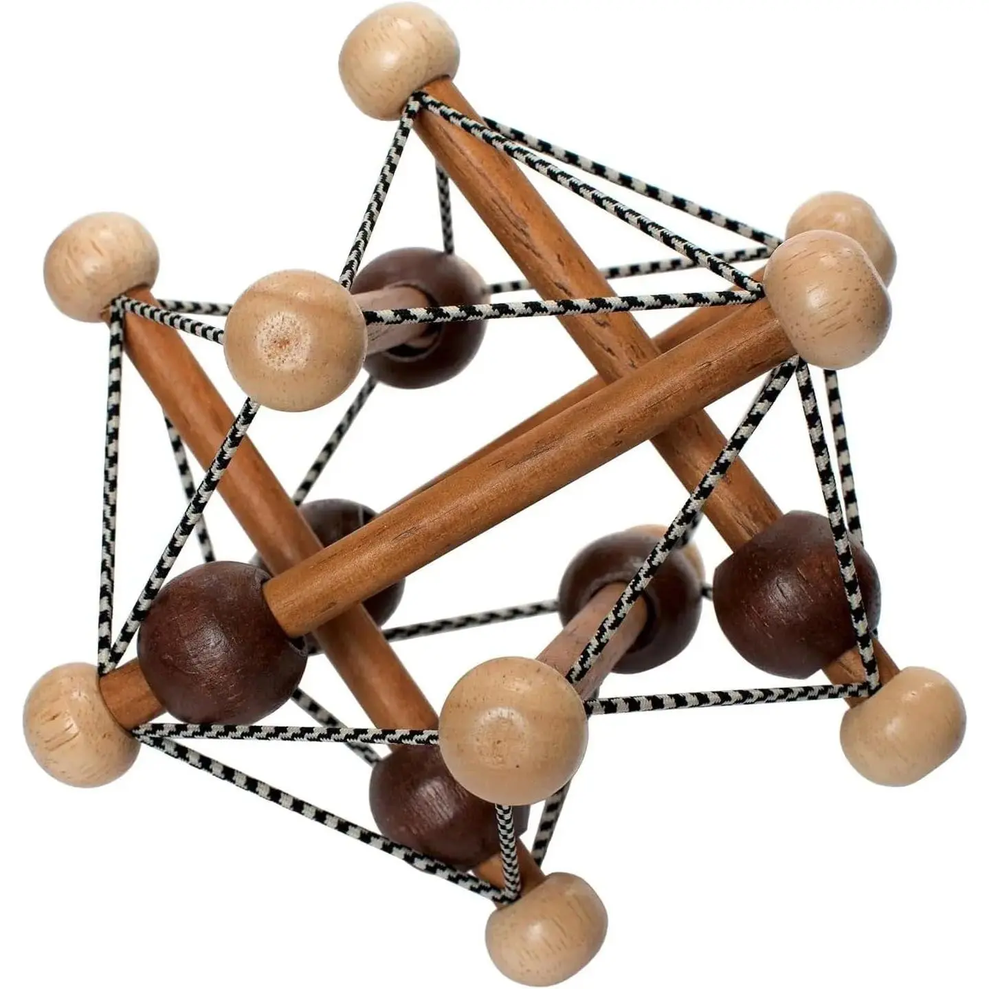Artful Skwish Wooden Baby Rattle and Motor Skill Activity Toy for Infants and Toddlersfidget toys