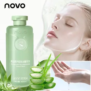 99% Aloe Vera Essence, Deep Hydration Moisturizer for Face, Skin & Hair, Pore Minimizer, Niacinamide Serum Effect, Vitamin C & E Nourishing Care, Glass Skin Moisturizing Gel, Soothing After Sun Repair, Acne Care, Lightweight Non-Sticky Formula for Daily U