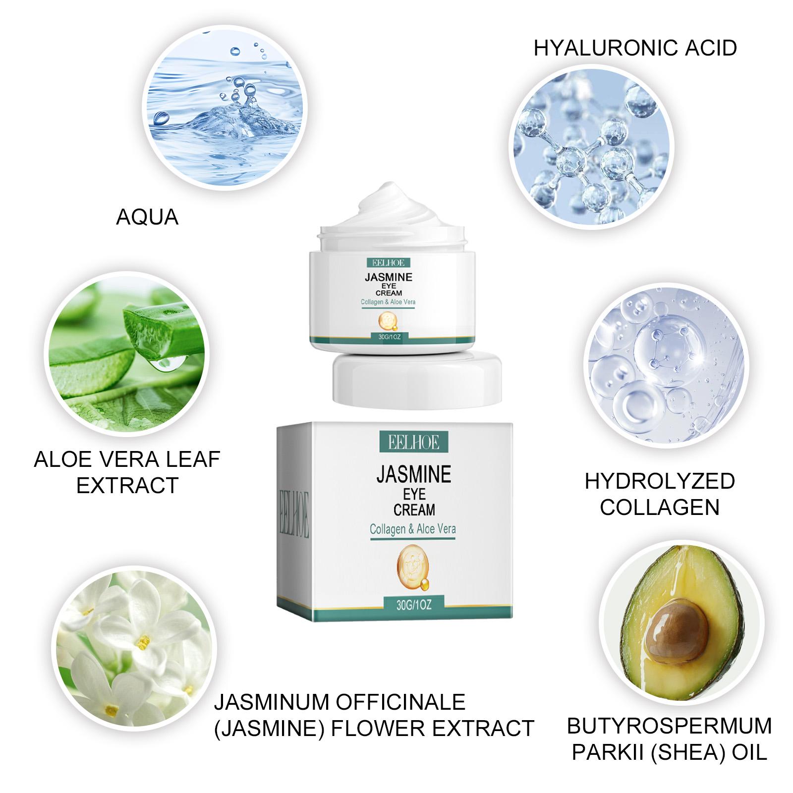 EELHOE Anti-Wrinkle Eye Cream Protects The Skin Around The Eyes And Reduces Dark Spots, Dry Lines And Fine Lines