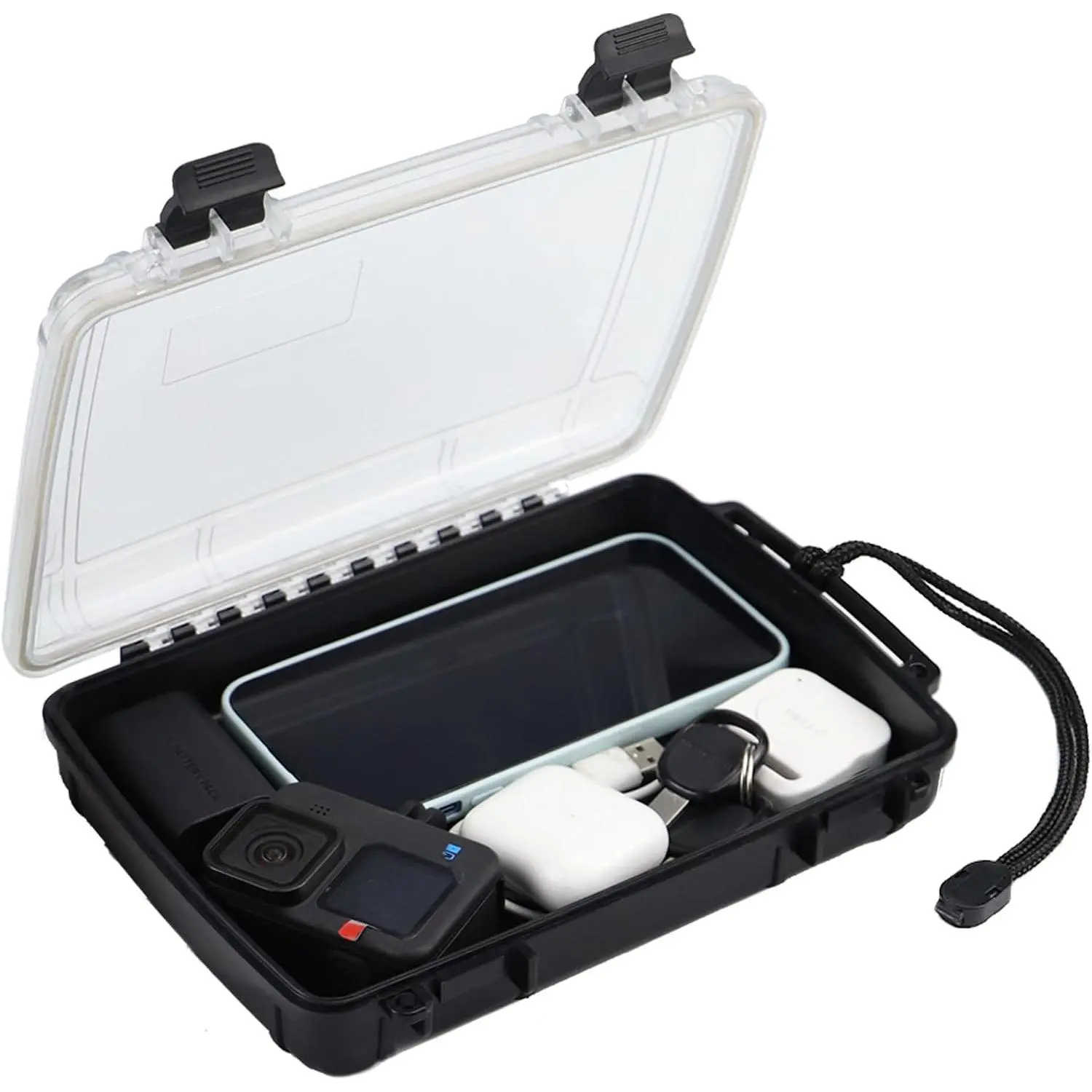 Waterproof Dry Box, Small Waterproof Floating Storage Container Watertight Dry Case for Kayaking and Boating