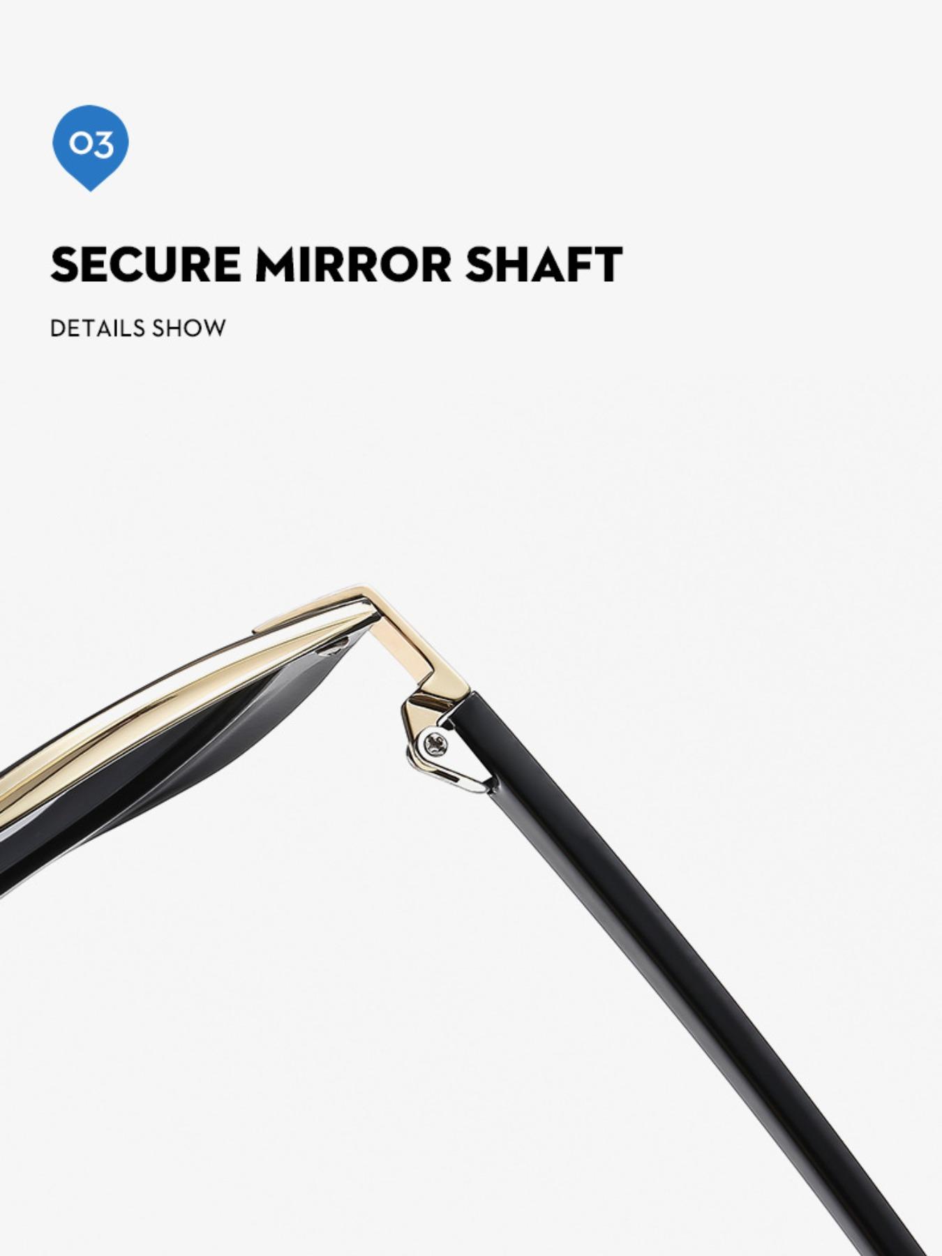 Unisex Vintage Polarized Sunglasses, Trendy Casual Full Rim Sunglasses for Everyday Use, Fashion Accessories for Outdoor Activities, Polarized Sports Glasses