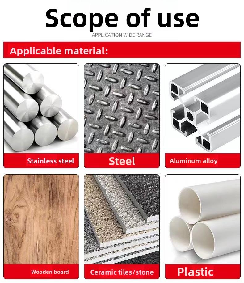 Cross-border center punch, automatic spring-loaded locator, glass punch needle, window breaker punch, centering punch