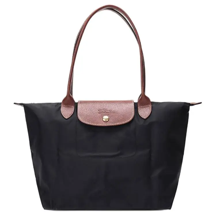 Longchamp Le Pliage 28 Large Capacity Fabric Tote Bag for Women, Black
