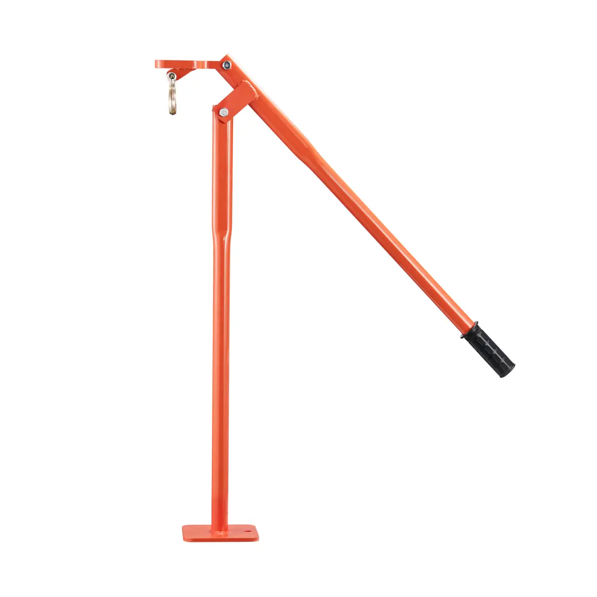 36 in T Post Puller, Heavy Duty Steel Fence Post Puller, 660lb Load Capacity, Labor-Saving T-Post Remover Tool for Round Fence Posts, Sign Posts & Tree Stumps, Lifting Chain Not Included On-Site