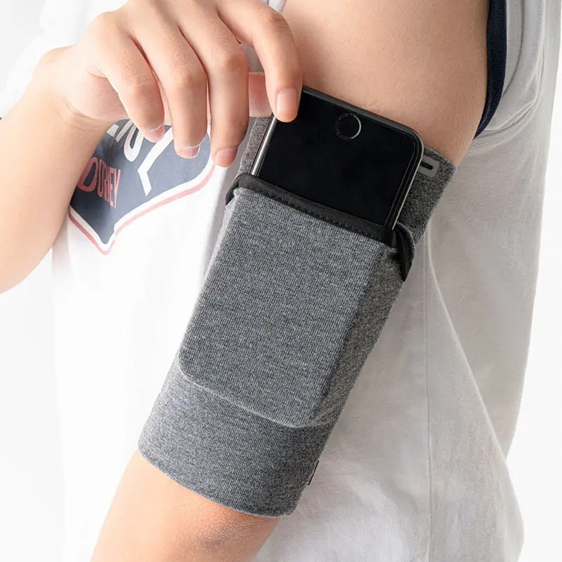Sports mobile phone arm bag men's and women's outdoor fitness equipment running arm bag arm belt arm cover
