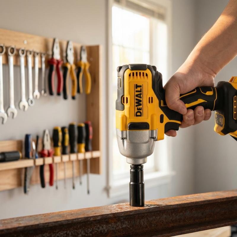 Dewalt DCF900 Cordless Impact Wrench:18V,850N·m,6.0Ah Li - Ion Battery,Multi - Speed,For Automotive&Industrial Tasks