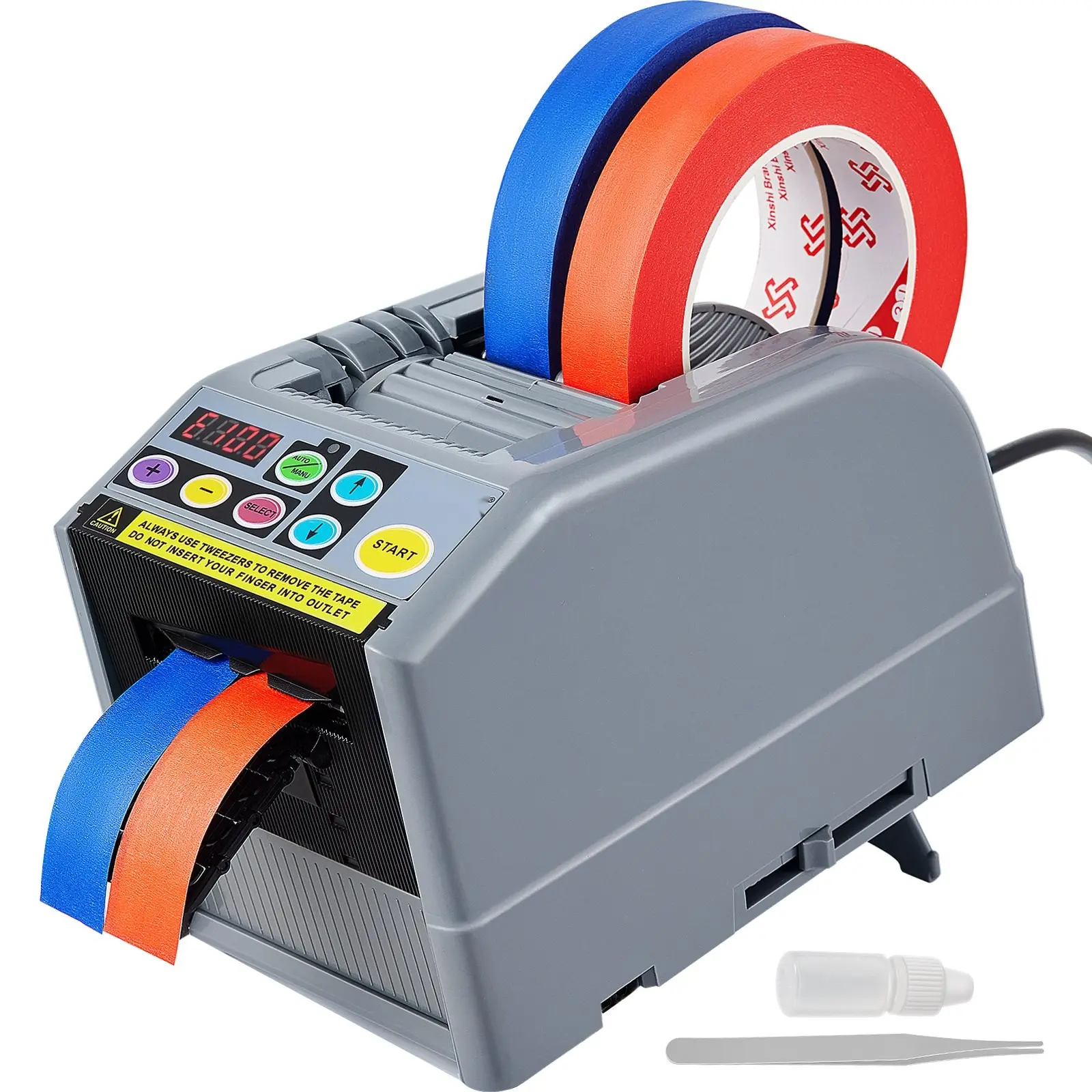 Automatic Tape Dispenser Adhesive Tape Cutter For Packaging And Carton Sealing - Electric Tape Cutter With Adjustable 6-60mm Tape Width, Fast Smooth Cutting, Durable Office, Factory, And Industrial Use