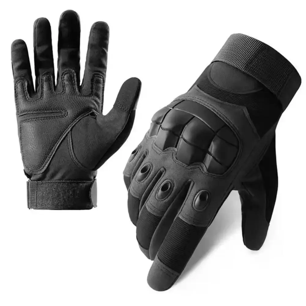 Waterproof Windproof Motorcycle Gloves for Men & Women, Full Finger Microfiber Leather with Hardshell Protection, Cold-Resistant with Touchscreen & Adjustable Strap for Off-Road Racing, M, Xl, Outdoor Sports, Soft Touch Layer, Touch Screen Function, Knuck