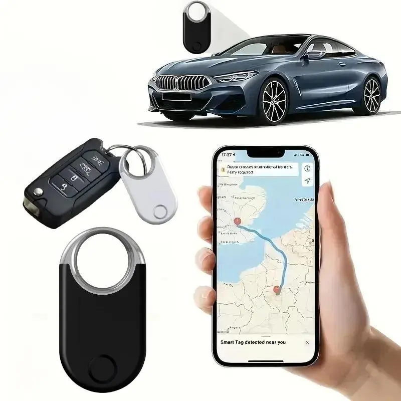 car GPS tracker, Smart Tracker, portable real-time GPS tracking device, global coverage location tracker, suitable for cars, cats and dogs, as well as civil defense loss alarm sensors, only applicable to I0S devices, Built In Gps, GPS Vehicle Tracker