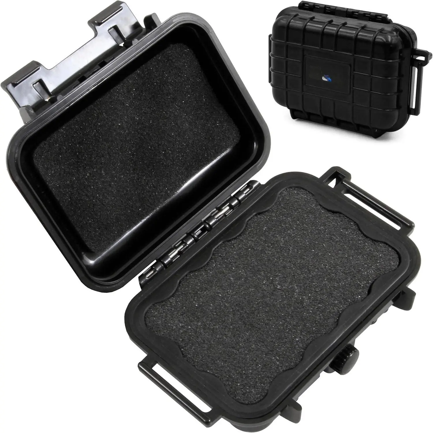 5.75"  Small Hard Case with Customizable  for Portable Electronics, Tools and Accessories - Hard Shell Small Plastic Case with Pre-Diced Travel Case  Interior