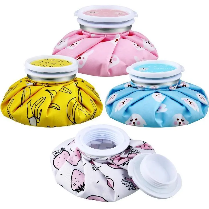 Reusable Ice Pack and Hot Water Bag for Adults for Hot & Cold No-Leak Elastic Breathable Ice Bag Ice Compress Ice Packs Reusable