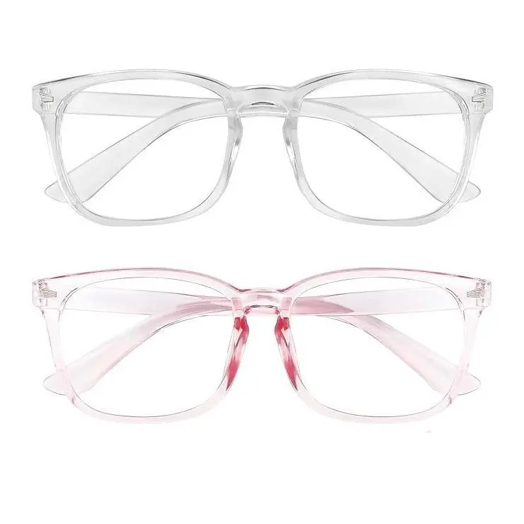 Computer Gaming Glasses 3 Packs, 2 Packs for Women & Men, Lightweight Eyeglass for Office, Phone, Party, Study & Daily Use Screen Viewing Eyewear