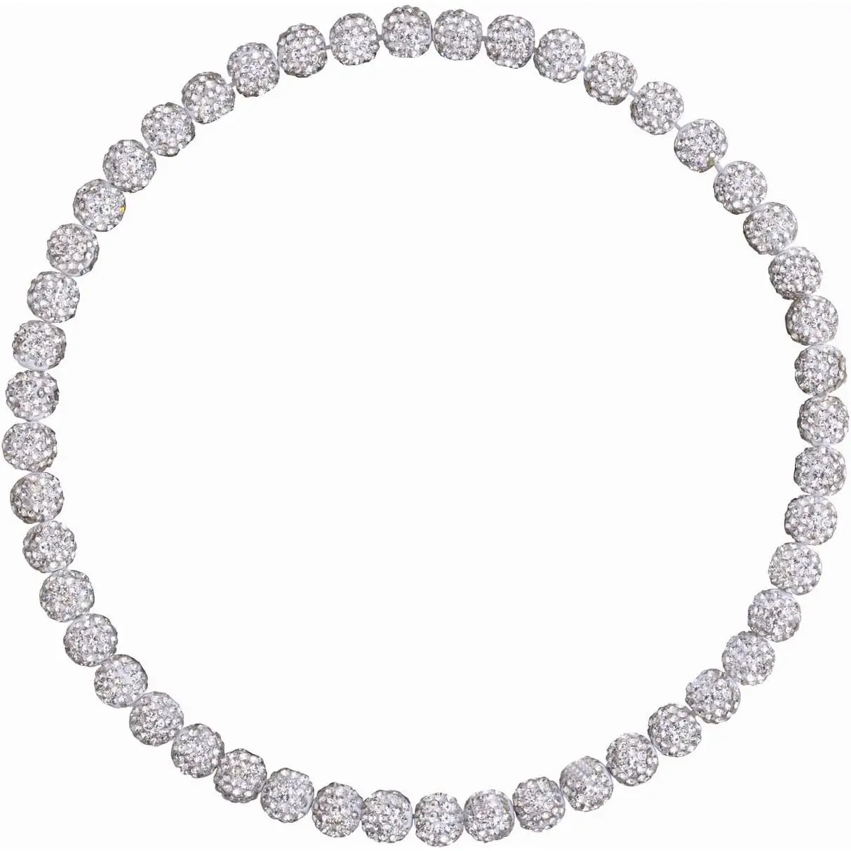 Baseball Necklaces 16in/18in/20in Chain Drip Gifts for Men Boys| Bling Ice Sparkle Rhinestone Jewelry Beaded Sports Circle Baseball Accessories Necklace Gifts for Boys Player Lover Team