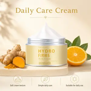 Trstay Turmeric & VC Body Cream, Creamy Texture, Moisturizes and Firms Skin, Ideal for Normal to Dry Skin, Daily Care Essential