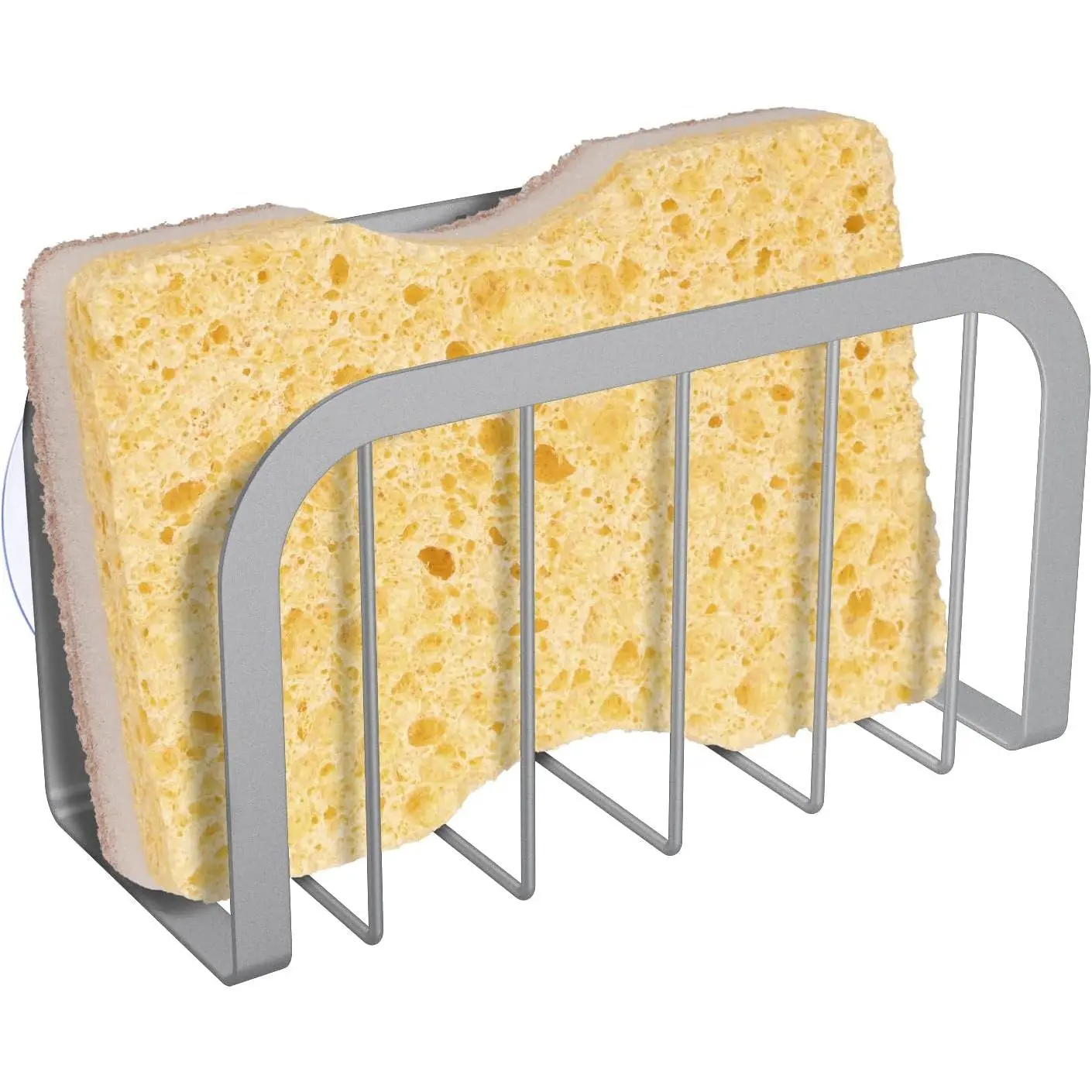 Sponge Holder for Kitchen Sink, Kitchen Sponge Holder, Sink  for Sponges, Scrubbers, Soap()