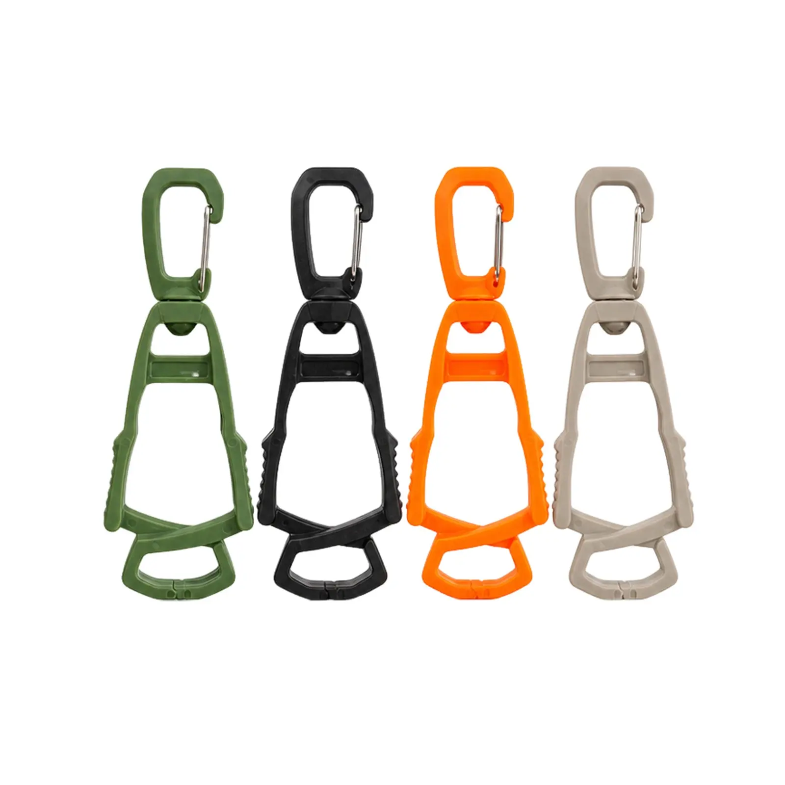 Pom Outdoor Glove Clip, Portable Anti-Loss Hook, Durable Pom Material, Ideal for Hiking & Camping, Secure Your Gear Easily, Versatile
