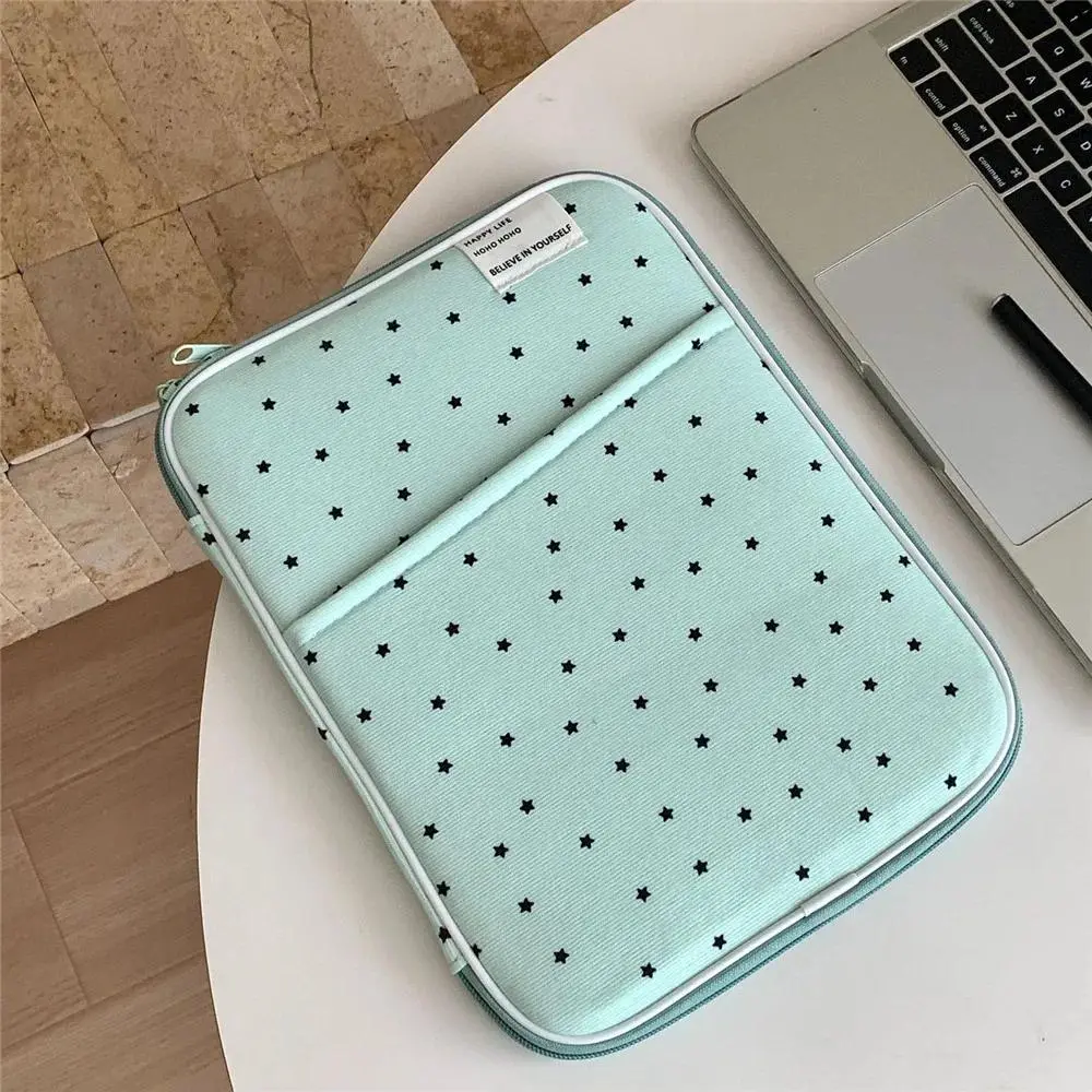 Ins Soft Laptop Sleeve Carring Case 10 11 13.3 Inch Corduroy Laptop Bag Tablet Notebook Pouch for Lenovo Dell Laptop Man Women