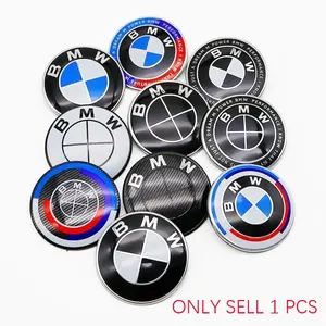 1PC 3d ABS 74mm 82mm Car Rear Boot Badges Front Hood Emblem Logo for BMW F10 E64 E63 E60 E52 E83 E46 E39 E92 E90 E93 M2 M3 M4 M5 Decals For Vehicles