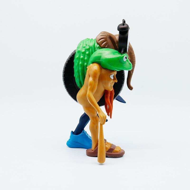 Italian Brainrot Figurine Monster Fusion Edition Tungtungtung Sahur Figure Tralalero Tralala Toys Cartoon Model Ornament Gifts