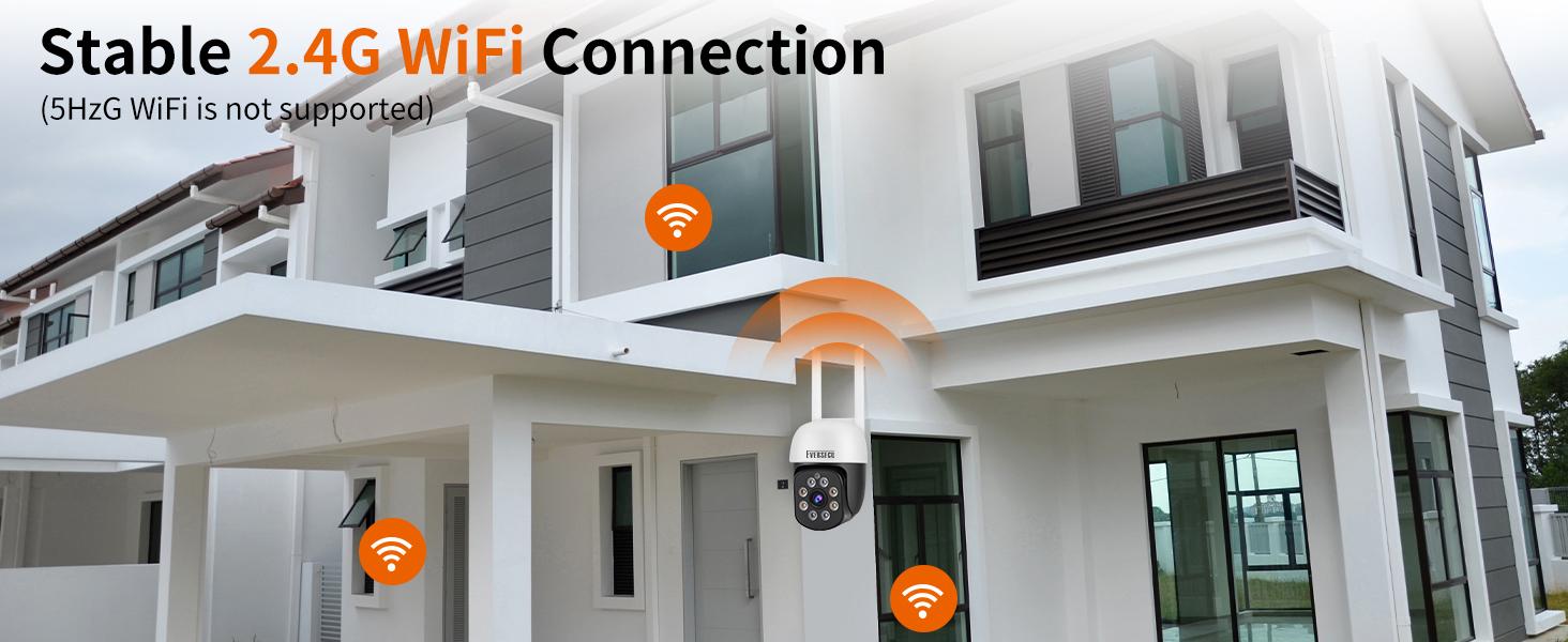 2K 3.0MP Outdoor WiFi PTZ Security Camera, 2.4G WiFi, Auto Tracking, 2 Way Audio, Spot Night Vision, Compatible with Alexa, SD Card & Cloud Storage, Compliant IP CCTV Camera(4pcs) 2K 3.0MP Outdoor WiFi PTZ Security Camera, 2.4G WiFi, Auto Tracking, 2 Way Audio, Spot Night Vision, Compatible with Alexa, SD Card & Cloud Storage, Compliant IP CCTV Camera(4pcs)