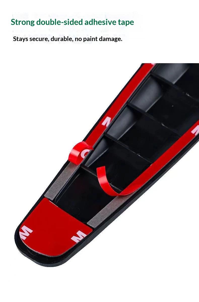 Upgraded car bumper anti-collision strip, anti-scratch strip, widened rear trunk, front and rear bumper anti-scratch and anti-scrape strip, thickened