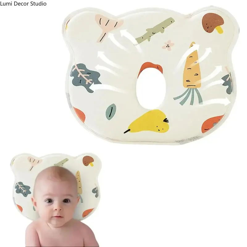New Upgrade Donut Soft Cozy Pillow Case, Ergonomic Head Shaping Pillow Protective Pillow Cover