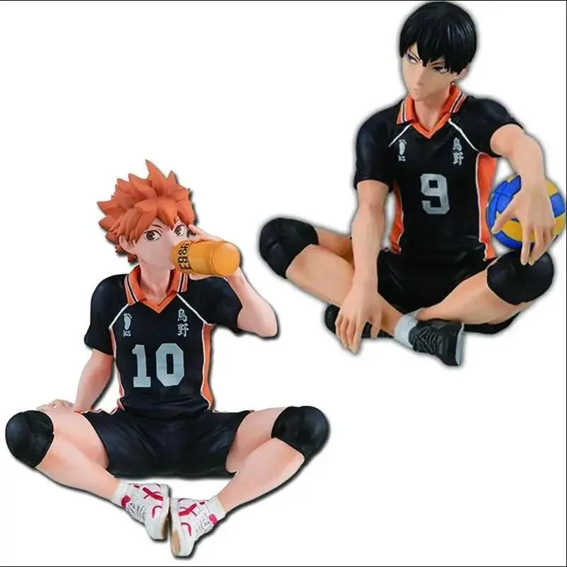 2026 new hot item 12CM Anime Haikyuu Figure Shoyo Hinata Model Toy Kozume Kenma Action Figure Noodle Stopper Tobio Kageyama Collection Toy Boxed