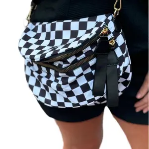 Blush Nylon Bum Bag Crossbody Bag DD23NeonNode