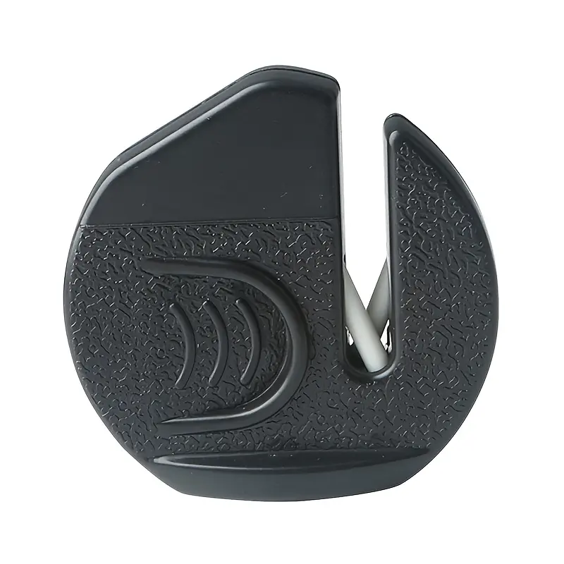1 pcs Portable Manual Knife Sharpener Suitable for Kitchen, Camping & Travel - V-Groove Plastic Pull-Through Sharpening System with Ceramic Rods, Compact for Home, Chef for Damascus/Serrated/European Blades
