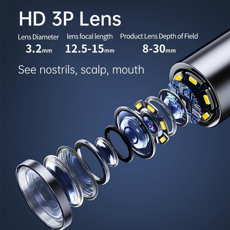Wireless Smart Video Ear Scoop, Luminous Ear Picker, Professional HD Visual Ear Picker, Home Set Cleaning Ear Cleaner Visual