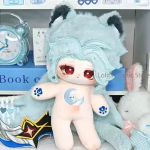 2026 hot item Anime 20cm Genshin Impact II Dottore The Doctor Plush Doll Stuffed Toy Cosplay Dress Up Toy Mascot Gift Birthday Xmas