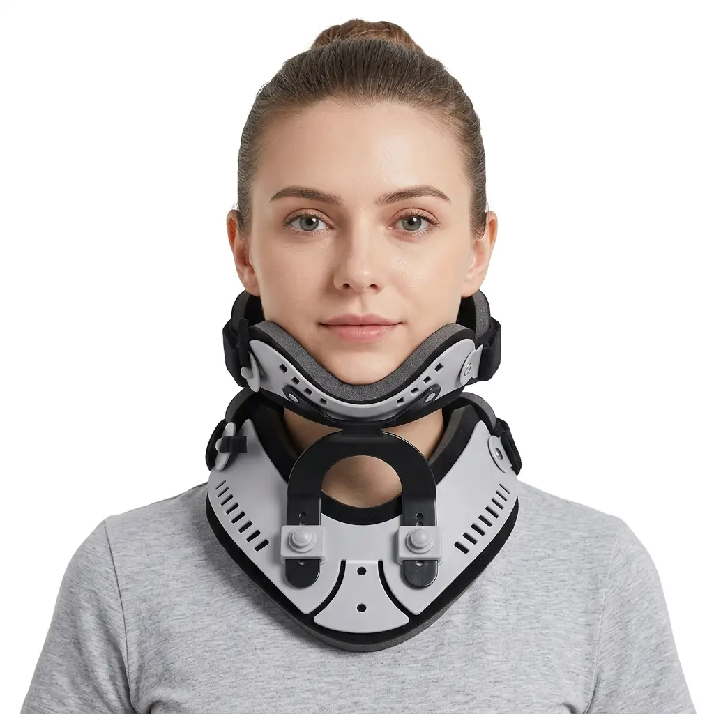 Neck Brace for Daily Neck Support, Adjustable Neck Comfort Tool, Neck Stretcher for Gentle Stretching and Neck Support