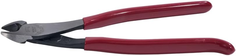 9-Inch Diagonal Cutting Pliers with High Leverage Design, Ideal for Rebar Cutting and Bending