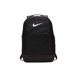 Nike Basic Sporty Polyester Backpack for Men and Women, Casual Style, Black