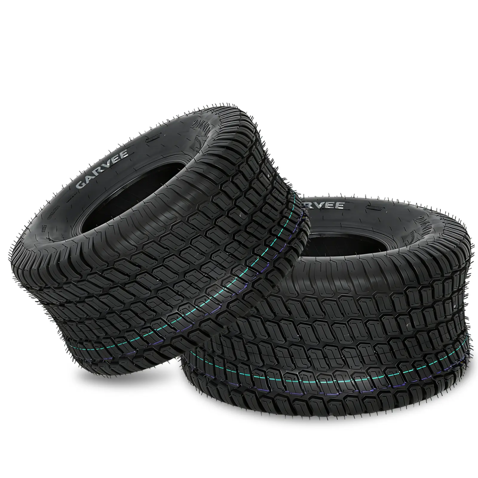 [Select the correct size] Garvee New Upgraded 2pcs 20x8-10 OR 20x10.00-8 OR 13x5.00-6 (4PR) Turf Tires 4PR Lawn Mower and Lawn Tractor Tire Replacement, Tires Only Rim Not Included, Size Options