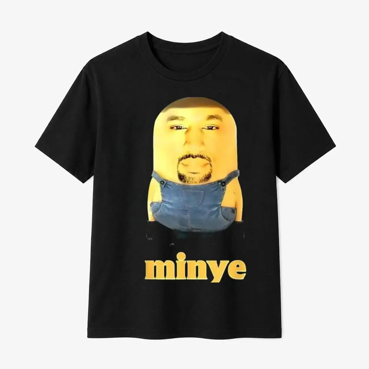 Women's 100% Cotton Short-Sleeves Classic Casual Breathable Minye Graphic Sports Top, Unisex Fit