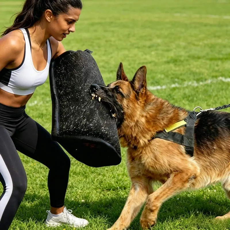 Dog Bite Guard, Dog Training Gear, Puppy Training Tools, Training Aid, Arm Protection for Puppies and Medium Working Dogs, Pull Toy, Interactive Game, Drag Toy