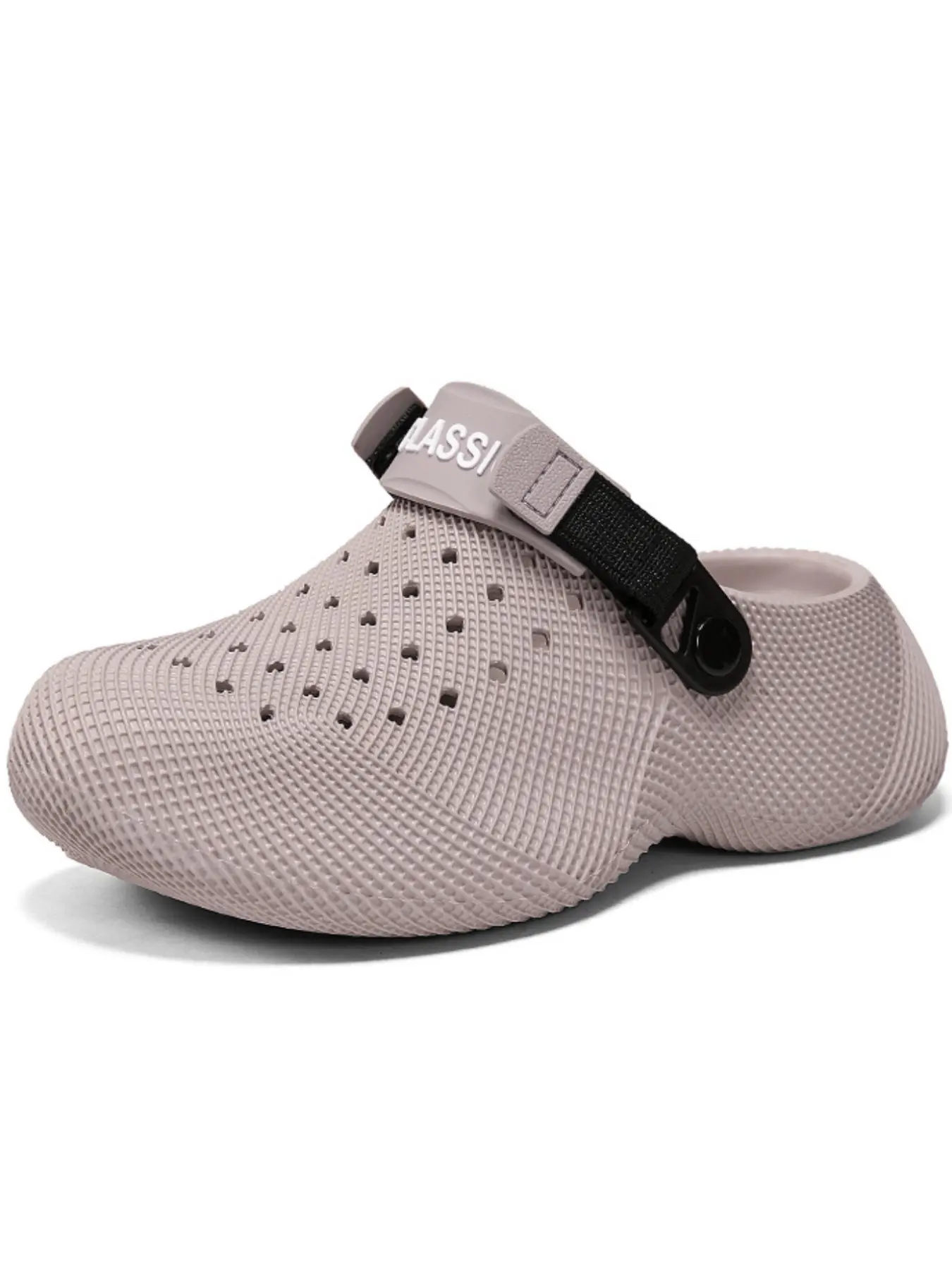 High-Quality Textured Eva Sandals, Arch Support, 6 Color Options, Striped Design, Breathable, Adjustable Back Strap, Unisex, All Seasons