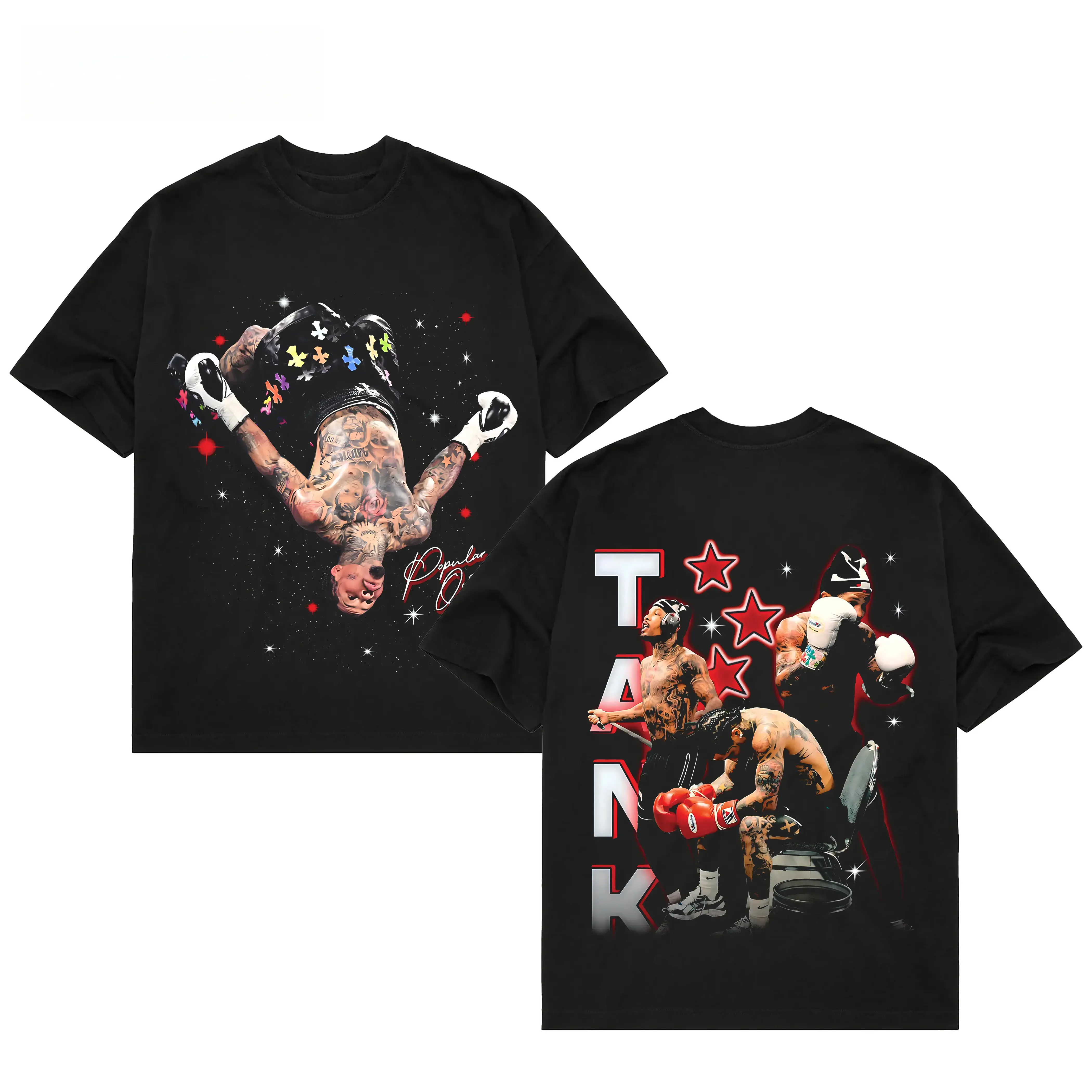 [ 🎉 100% Cotton]TANK DAVIS TEE, Boxing T-shirt, Boxer Tee, Sports Shirt, UFC Shirt, Workout T-shirt, Gift for Him Gift For Her Hoodie Sweatshirt Streetwear