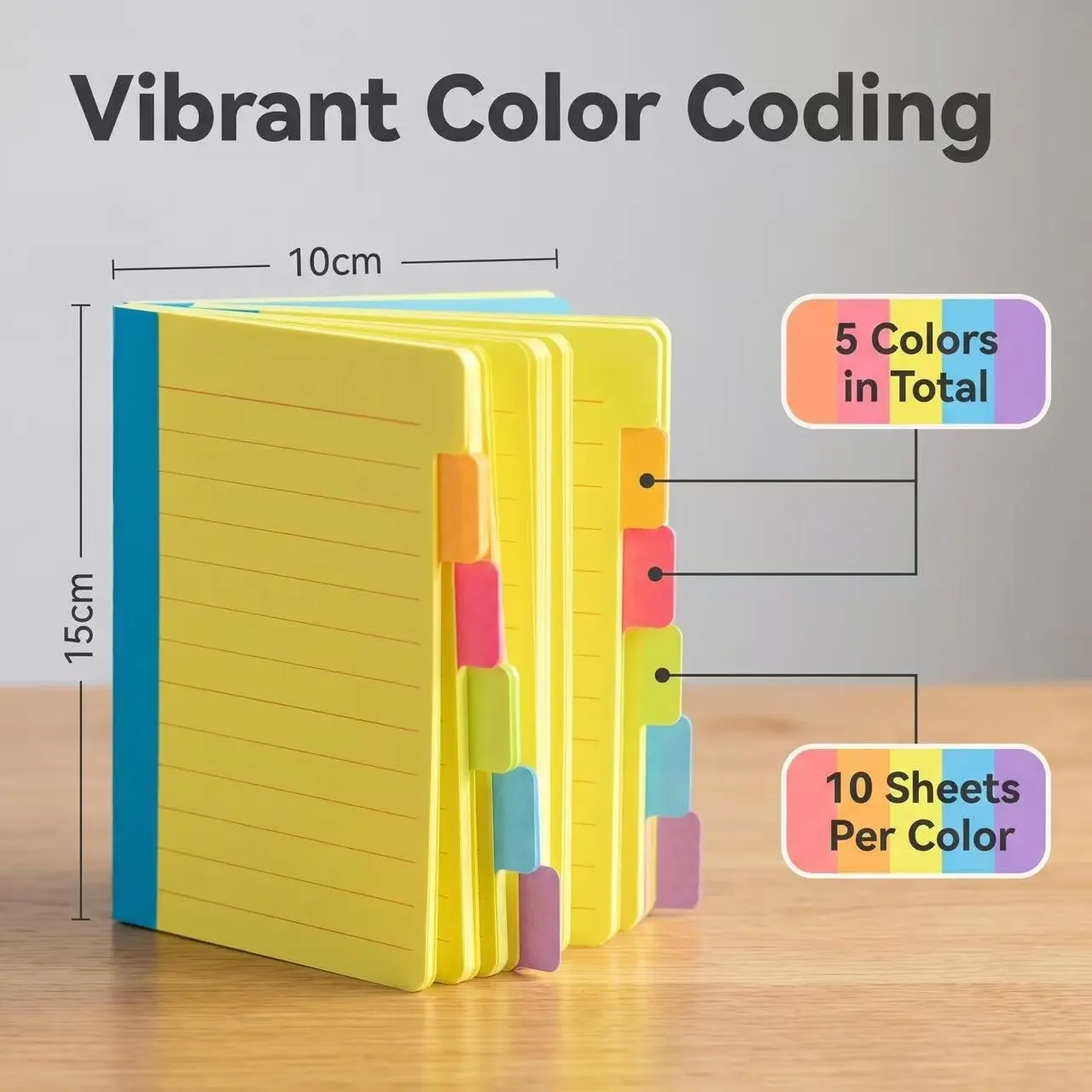 Colorful Label Stickers, 60 Sheets Per Book