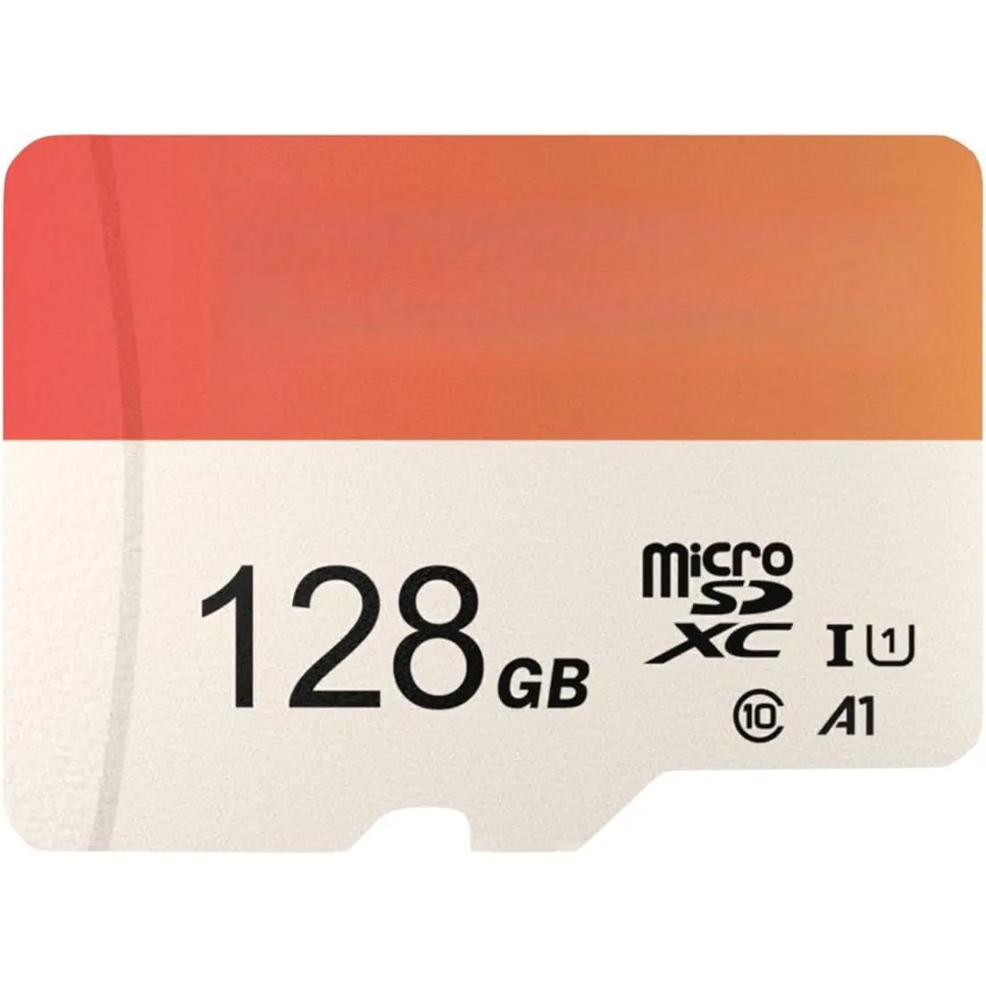 SDXC 128GB Memory Card,  90MB/s Read Speed TF Card with Adapter, U1, A1,  1080P Video Loop Recording Support, for  Camera,  Cam, 1 Pack