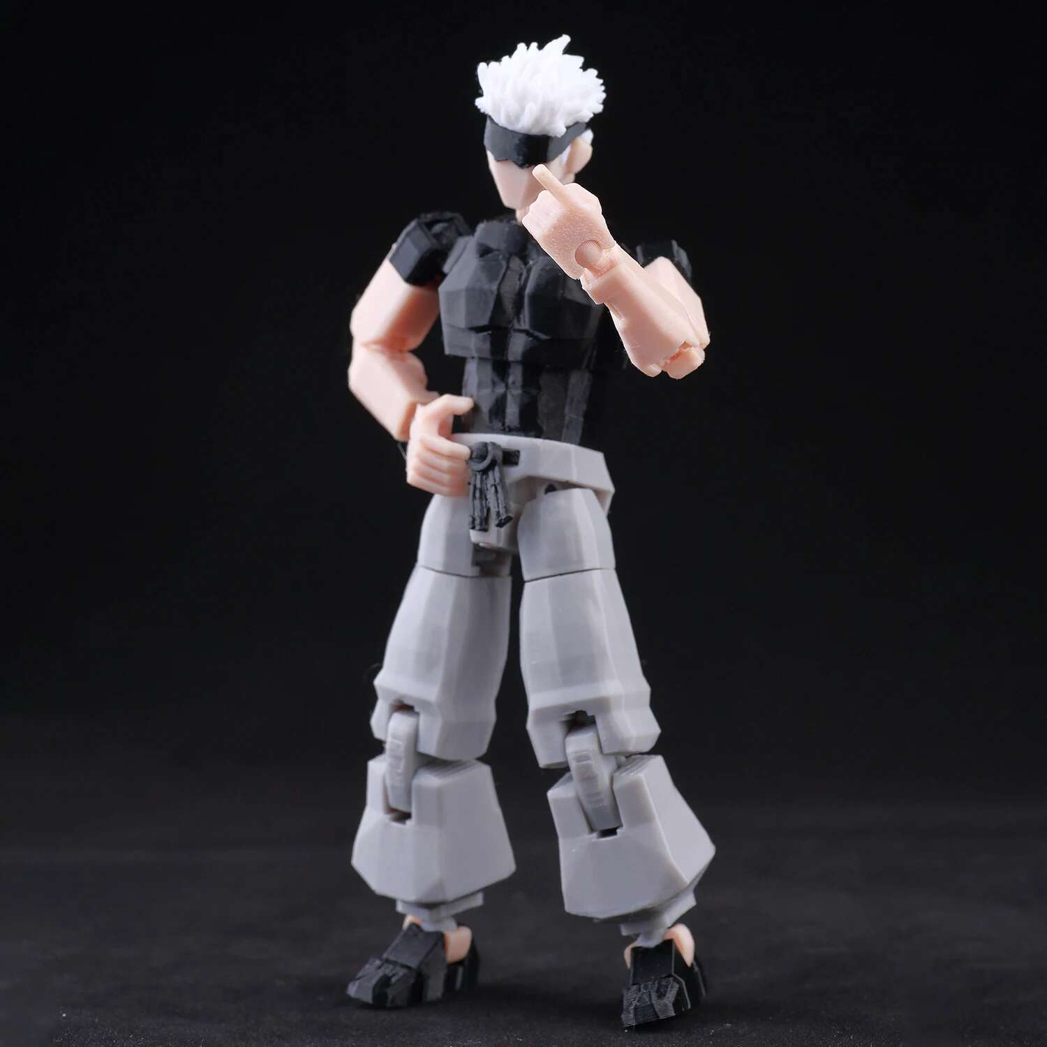 9L3D Printed Jujutsu Kaisen 3D Mini Figures, Satoru Gojo & Geto Suguru Action Model, Anime PVC Collectible Statue, Gift for Fans