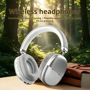 Fashion Over-Ear Wireless Earphones, Foldable Stretch Earbuds, Lightweight Gaming Headset, Compatible with PC/laptop/ps4/ps5/music