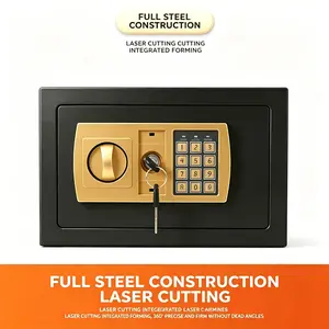 Electronic password Security Box,	 college dorm saferroomhome,safe,storage,box office savings, safes Mechanical safe box for money key lockbox safebox --No batteries were provided